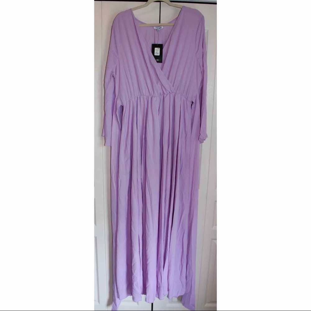 SOLD Sweet as Pie Maxi Dress Lavender Fashion Nova